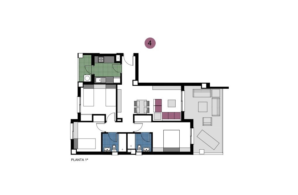 Rynek pierwotny - Apartament - Mil Palmeras