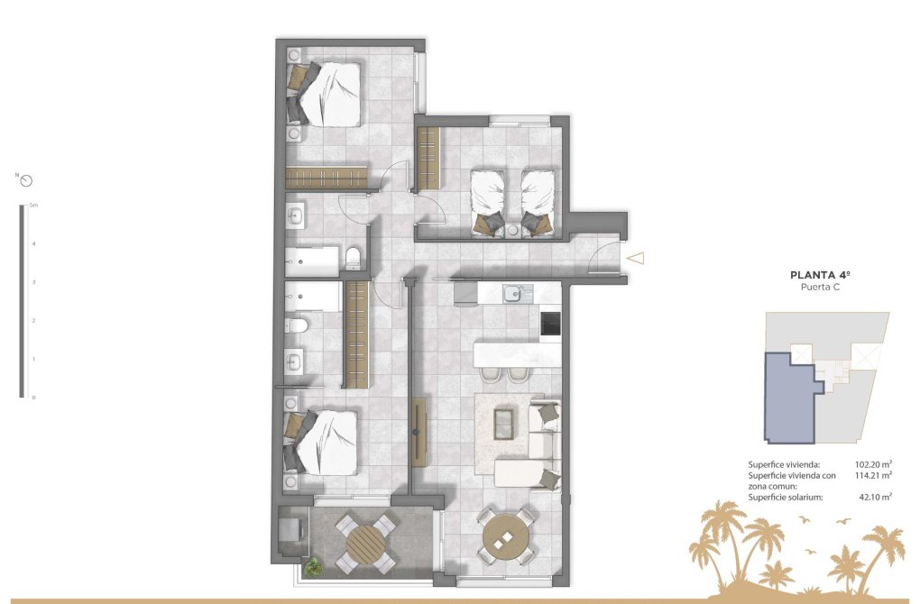 New build - Penthouse - Guardamar del Segura - Pueblo