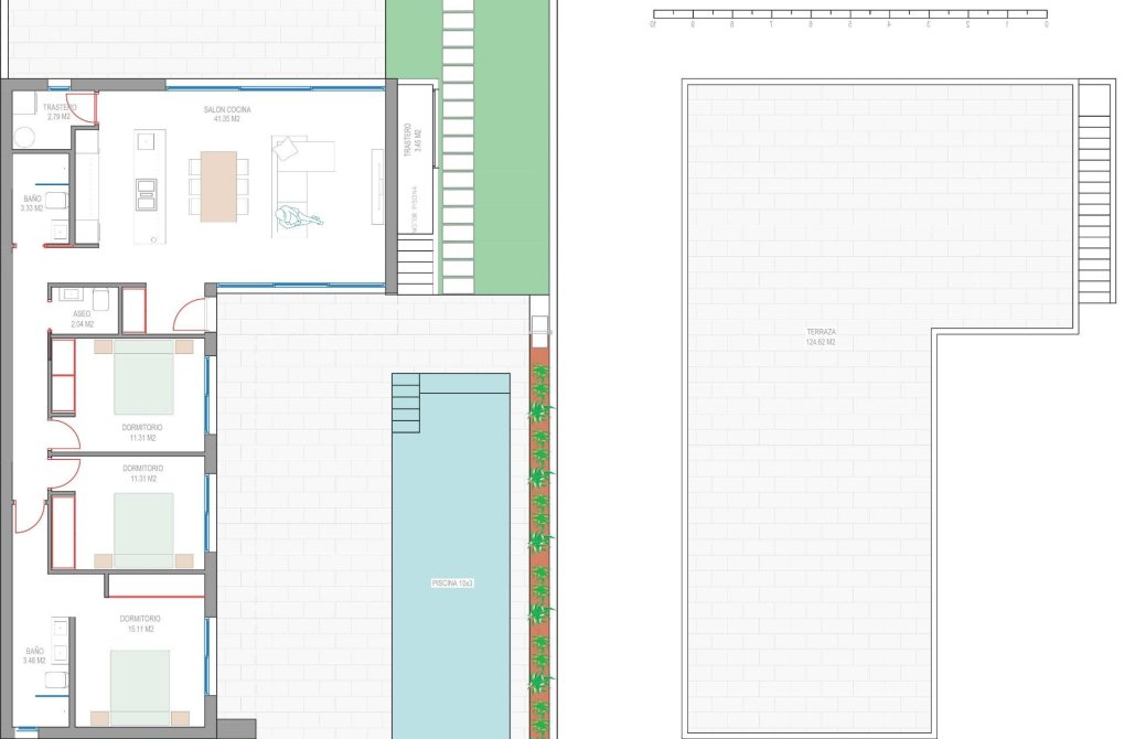 Новостройка - Bилла - Los Alcazares - Serena Golf