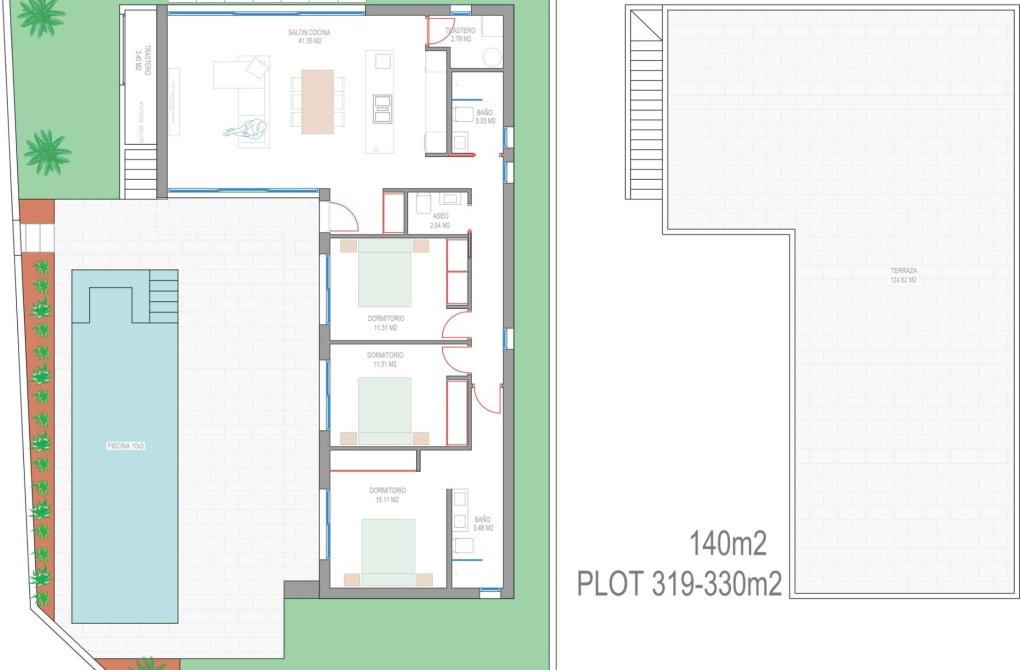 New build - Villa - San Javier - Parque del doce