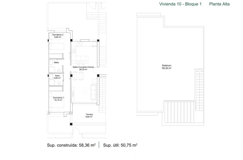 Nowy budynek - Bungalow - Orihuela Costa - PAU 26