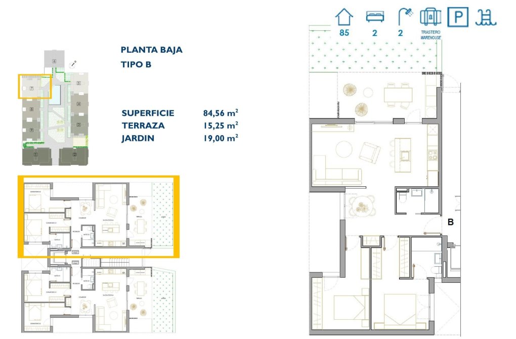 Obra nueva - Departamento - San Pedro del Pinatar - Pueblo