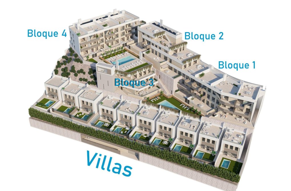 Новое здание - Villa - Aguilas - El Hornillo