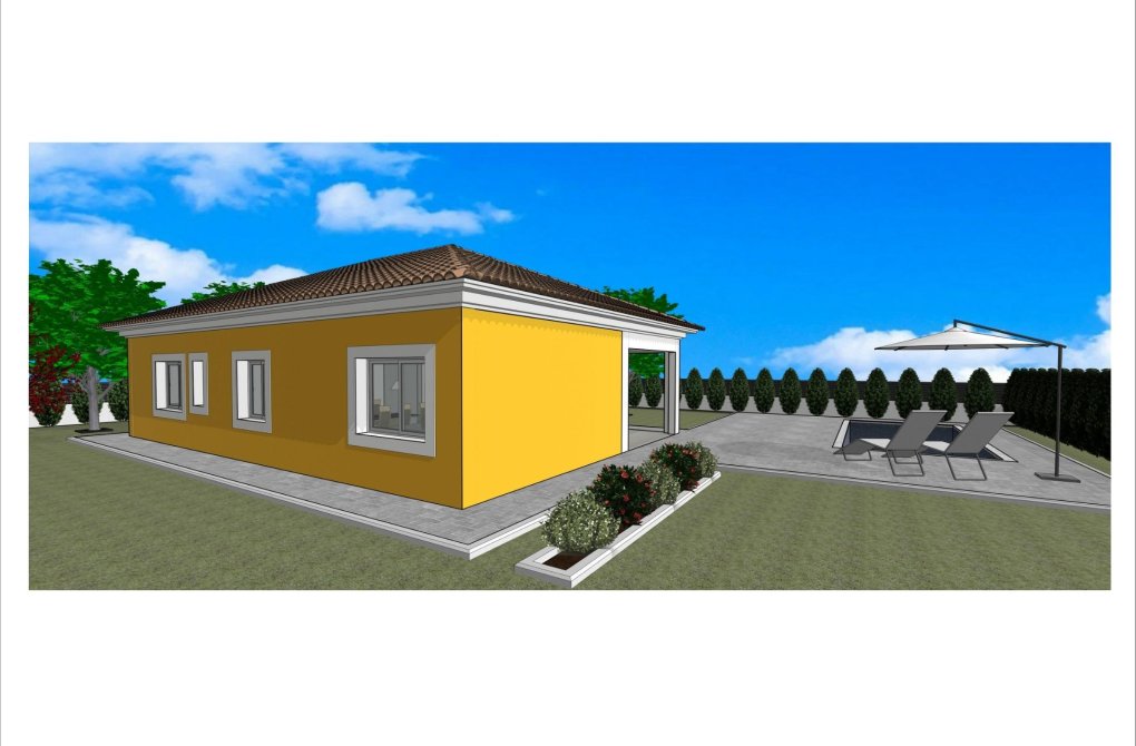 Obra nueva - Villa - Pinoso - Lel