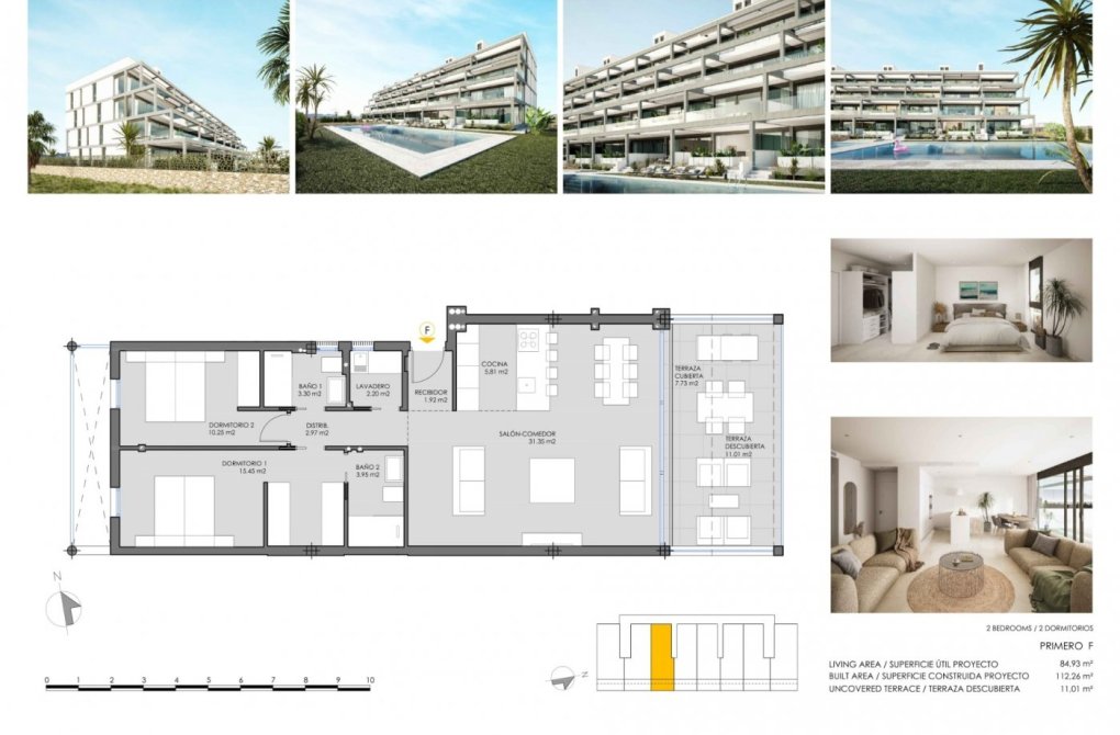 Obra nueva - Departamento - Cartagena - Mar de Cristal