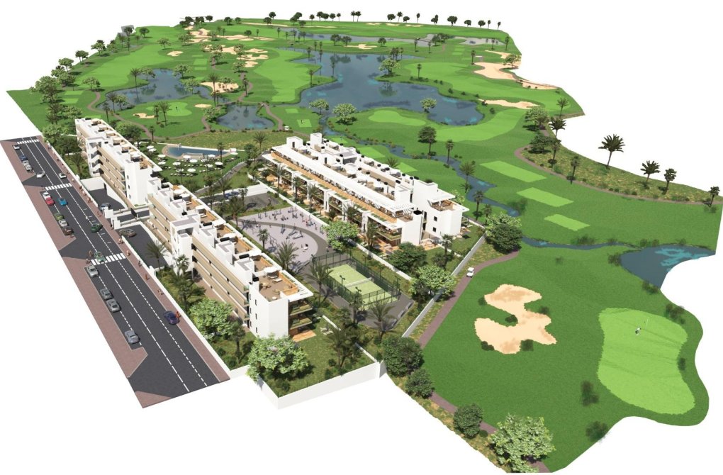 Obra nueva - Departamento - Los Alcázares - Serena Golf