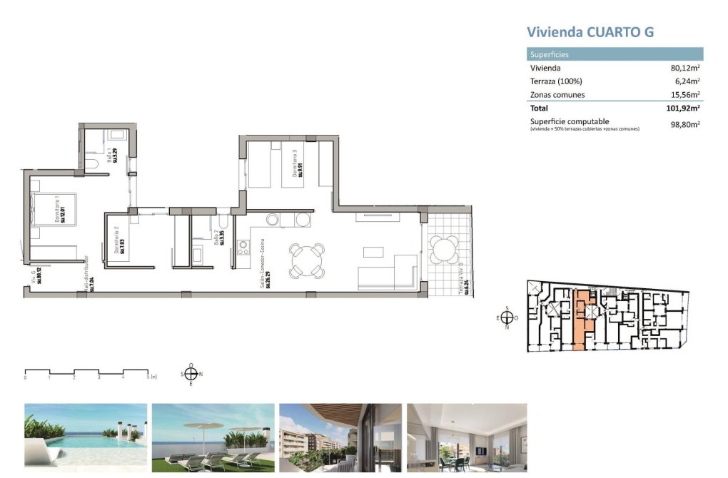 New Build - Penthouse - Guardamar del Segura - Pueblo