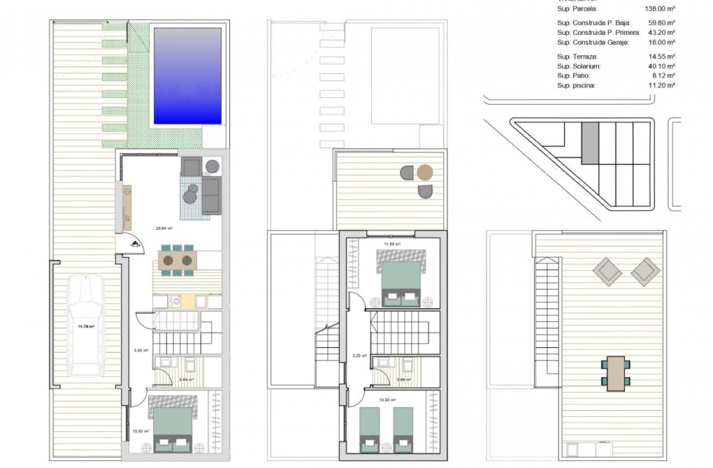 Obra nueva - Villa - Los Alcázares - Playa La Concha