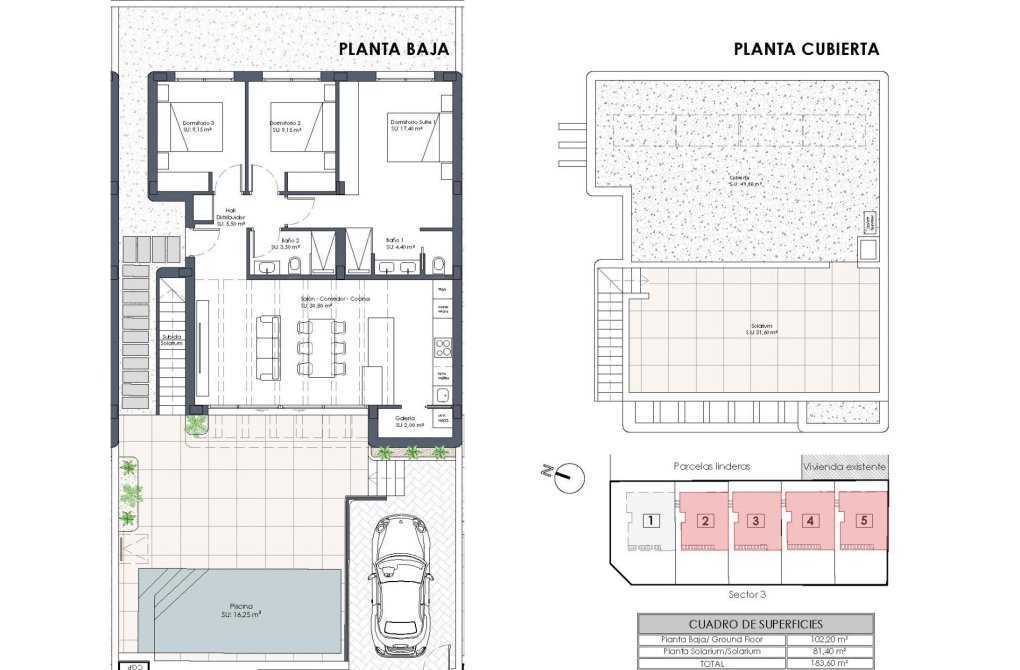 Obra nueva - Villa - Dolores - polideportivo