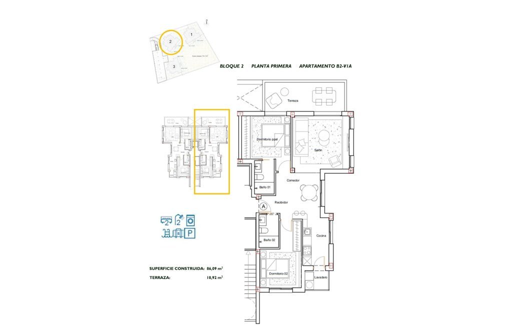 Obra nueva - Departamento - Los Alcázares - Serena Golf