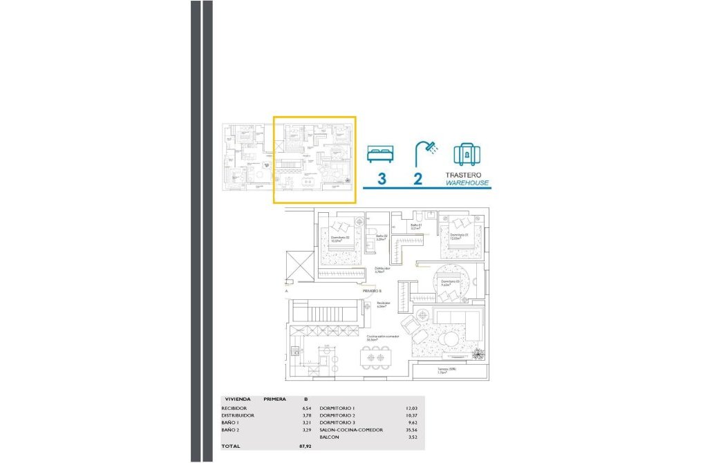 Obra nueva - Departamento - San Javier - Santiago de la Ribera