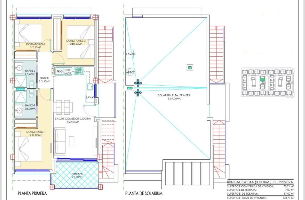 New build - Bungalow - Torrevieja - Los balcones